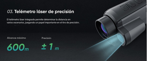 Imagen 8 de 9 de Visor Monocular Termico Hikmicro Gq50l Con Telemetro