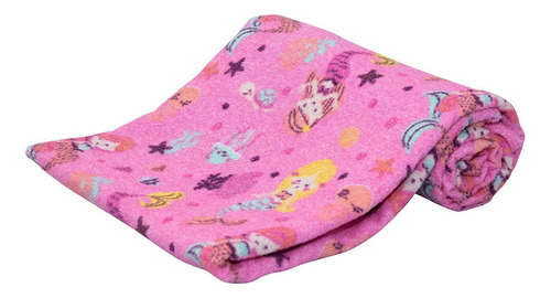 Toalla Kids Estampada Sereia Baby Joy