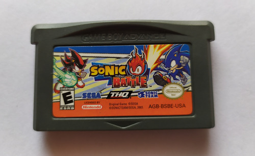 Sonic Battle Original Para Game Boy Advance