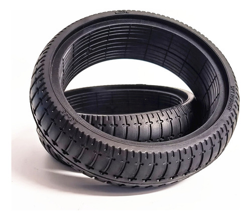 Pneu Sólido Feeling 165x45 360g Pneu Sólido Preto Para Hover