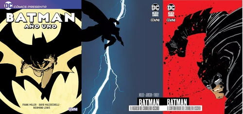 Ovni Batman De Frank Miller Año Uno + Regreso + Contraataque