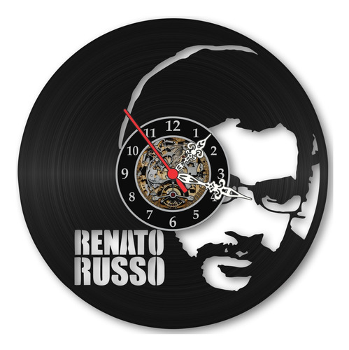 Relógio Parede Renato Russo Rock Pop Musica Vinil Lp Retrô