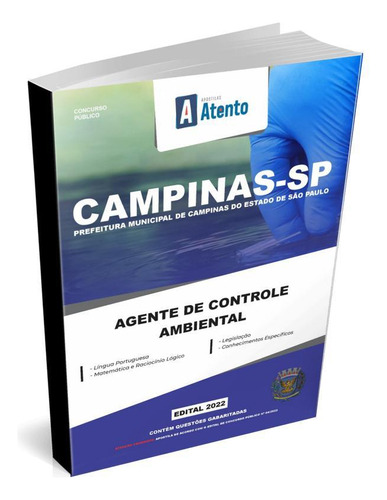 Apostila Campinas-sp - Agente De Controle Ambiental