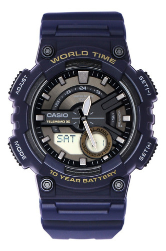 Reloj Casio Aeq-110w Telememo Hora Mundial 100% Original