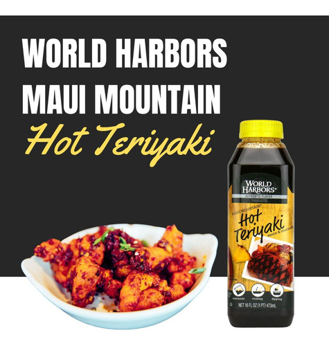 Salsa Teriyaki Caliente Para Asar Y Adobar 473 Ml Paquete De