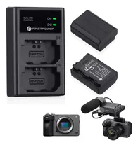 Comprar Kit Bateria Sony Fx3 Fx30 Np-fz100 2 Baterias Cargador Dual