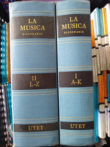 La Musica Dizionario Guido Gatti Utet 2 Tomos -rf Libros