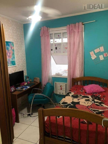 Apartamento À Venda, 95 M² Por R$ 460.000,00 - Pompéia - Santos/sp - Ap3133