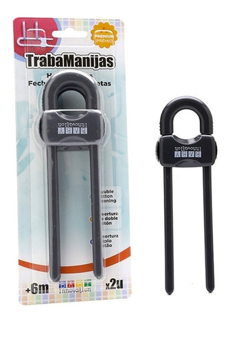 Imagen 2 de 4 de Traba Manijas De Muebles Ajustable Premium Baby Innovation