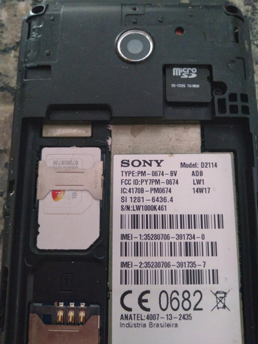 Telefone Sony Xperia E1