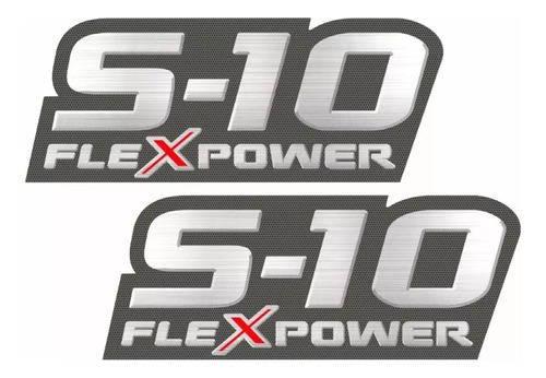 Adesivo Chevrolet S10 Flexpower 2009 S10010 Flex Power