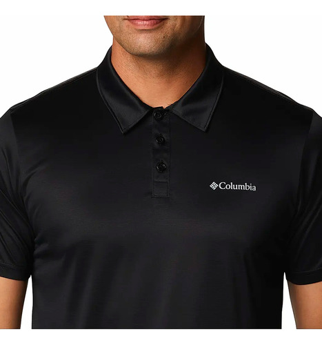 Chomba Columbia® Hombre Polo Black