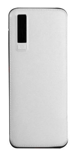 Batería Emergencia Power Bank 20.000 Mhz 3 Puertos Blanco