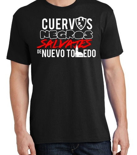 Playera Club De Cuervos Mod 1