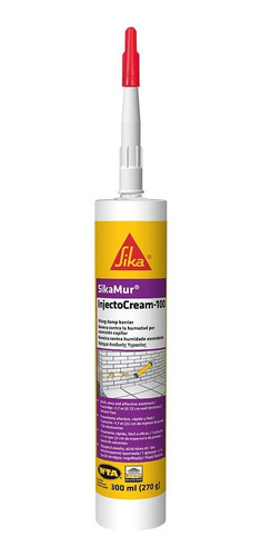 Imagen 1 de 3 de Sikamur Injectcream-100 Impermeabilizante De Cimientos Sika
