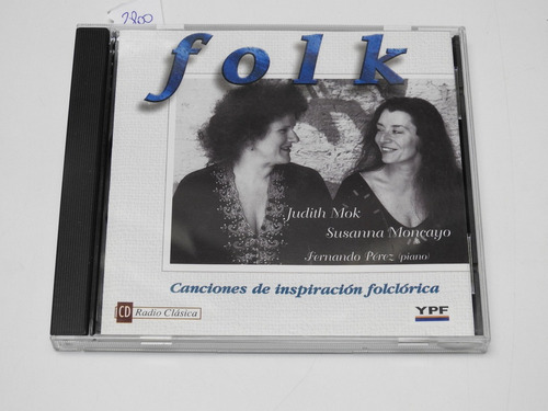 Cd 1392 - Folk. Canciones De Inspiracion Folclorica. Perez