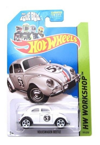 Hot Wheels 2014 Volkswagen Beetle Herbie The Love Bug Hw Wor