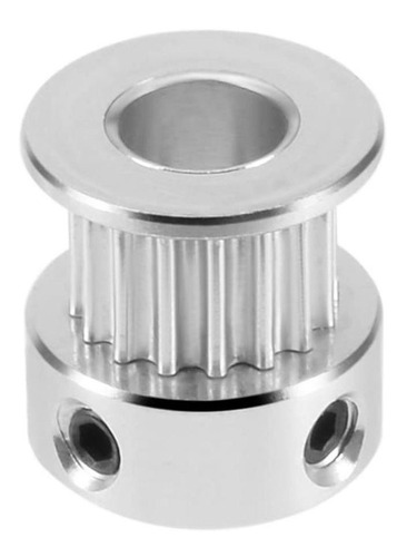 4 Polias Gt2 20d F8mm + 4 Metros Correia 6mm Alma Aço Branca