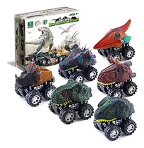 Comprar Dinobros Dinosaur Toy Pull Back Cars 6 Pack Dinosaur Boy Toy