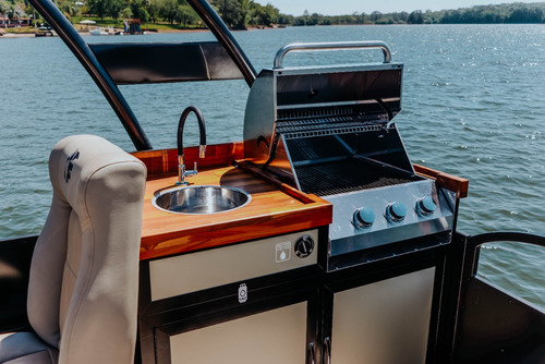 Pontoon F Boat 7500 Fluvimar Ñ Vcat Solara Canastra Flutuant