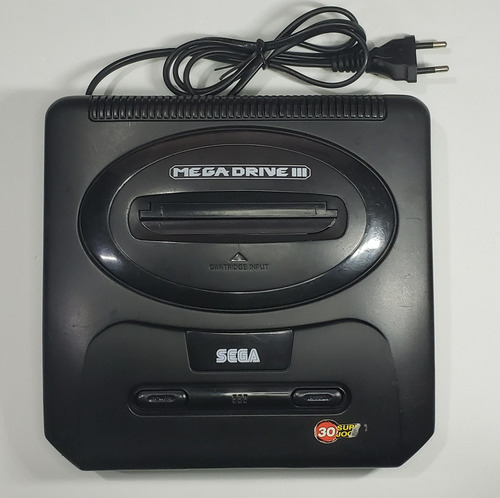 Sega Mega Drive 3 Tectoy Completo Controle Cabo Av Preto (Usado)