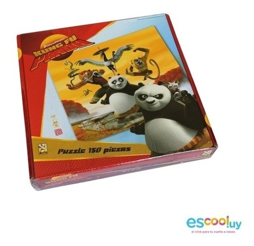 Puzzle Kung Fu Panda 150 Piezas | Juego Caja | Escool