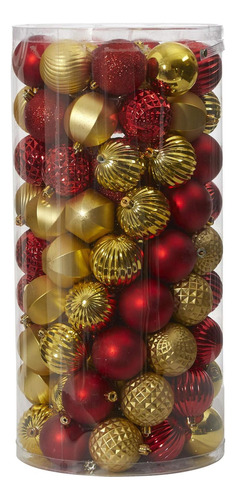 Set De Adornos De Árboles De Navidad Casi Naturales, 101 Con
