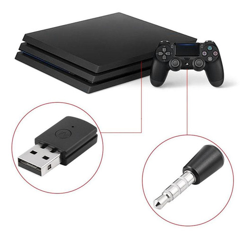 Nueva Versión Bluetooth Dongle Adaptador Usb Para Ps4 Hd Bl