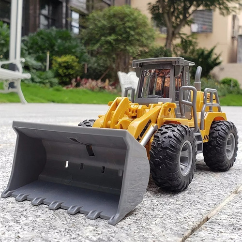 Mini Coche De Construcción, Juguete Infantil De 5 Cl Con Luz