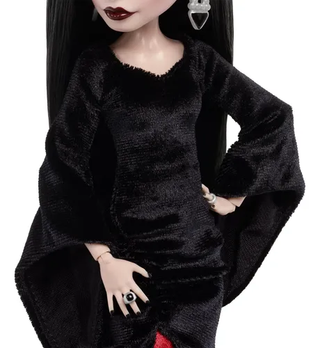 Boneca Morticia Addams Wednesday Monster High Dol Skullector