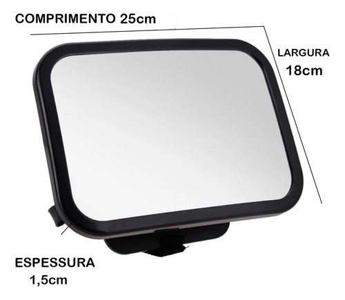Espelho Retrovisor Bebê Conforto Cadeirinha - Quality Home