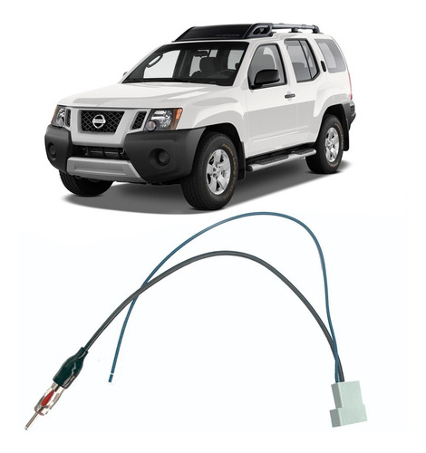 Adaptador Antena X-terra 2010 11 12 13 2014 Nissan Plug Som