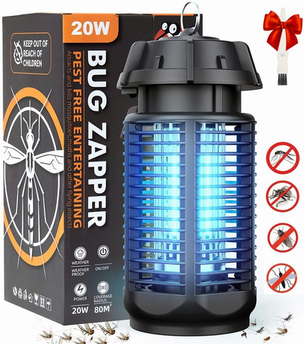 Lámpara Repelente Antimosquito Eléctrica Jardín 4200v/20w