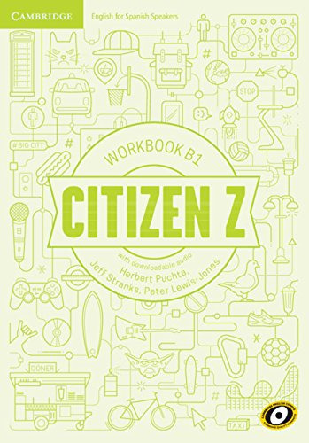 Citizen Z B1 Workbook With Downloadable Audio 18, De Vvaa. Editorial Cambridge, Tapa Blanda En Inglés, 9999