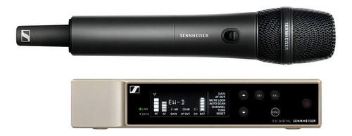 Sennheiser Ew-d 835-s Sistema Microfone Set Q1-6 Dinâmico Cor Preto