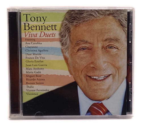 Cd Tony Bennett & Arjona, Vicentico - Viva Duets / Excelente