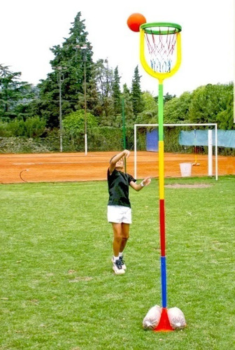 Juego Tenis Orbital + Accesorios De Basquet Niños Jardin