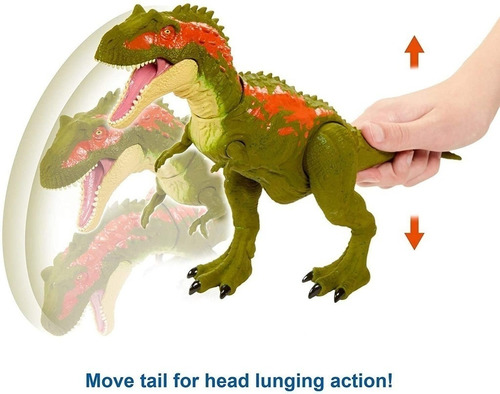 Imagem 4 de 5 de Dinossauro Albertosaurus Jurassic World Camp Cretáceo Mattel