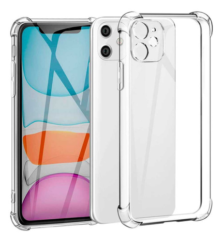 Carcasa Para iPhone 11  Flexigel Reforzad Antichoque + Camar