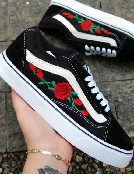 vans florido masculino