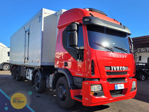 Iveco Tector 240e28s 8x2 Ano 2013/14 Baú Refrigerado