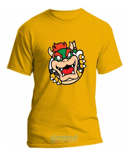 Playera Bowser Jr Mario Bros Nintendo