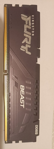 Memoria Ram Kingston Fury Beast Ddr5 16gb A 6000mhz Gamer (Usado)