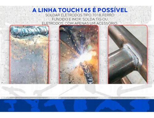 Máquina De Solda Inversora Touch 145 140a - Boxer-1510026