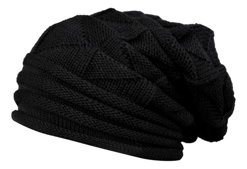 Gorro De Lana Para Tejer Negro