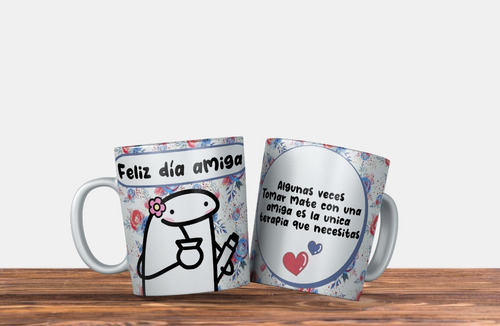 Tazas Dia De La Amiga Flork Plastico Por Mayor X 20 Tazas 