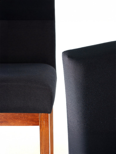 Kit 2 Banqueta Alta Com Encosto Lessul Jade Cor Linho Preto Assento 75cm Com Acabamento Verniz Canela 105cm Total Bancada Cozinha Americana Cadeira Alta Balcao Quiosque Bistro Banco Tamborete