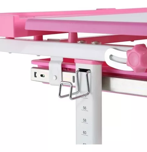 Mesa Infantil Rosa C/ Label, Caratinga Importados