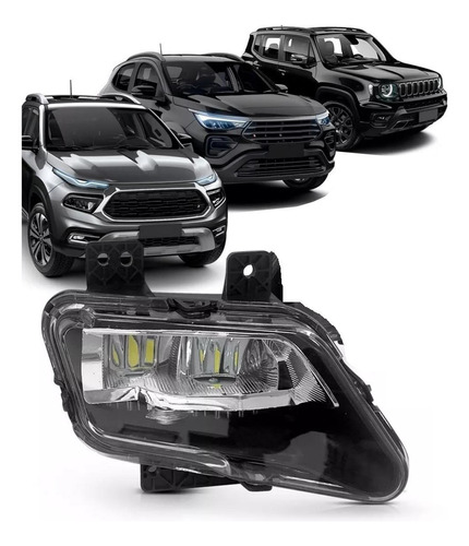 Farol Milha Auxiliar Fiat Toro 2023 Direito