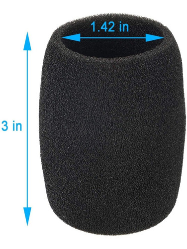 Imagen 1 de 2 de Protector De Viento Micrófono Parabrisas Muff Fur